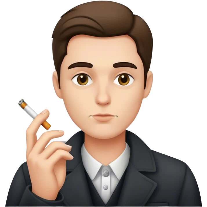 Smoking in hand emoji