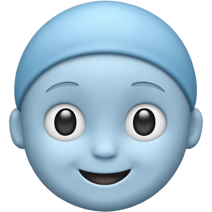 Baby Blue, gray and white emojis emoji