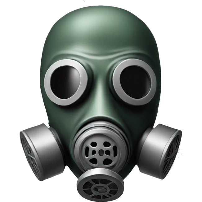 gas mask emoji