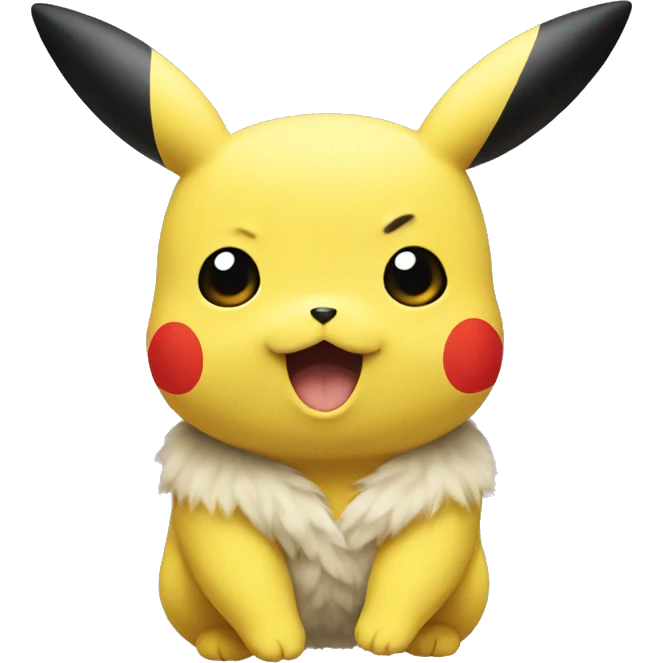 Japanese pikachu emoji