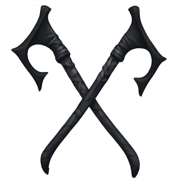 gothic bow emoji