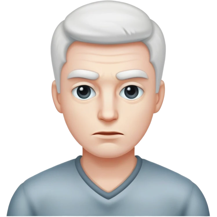 Cold man who is mogging emoji
