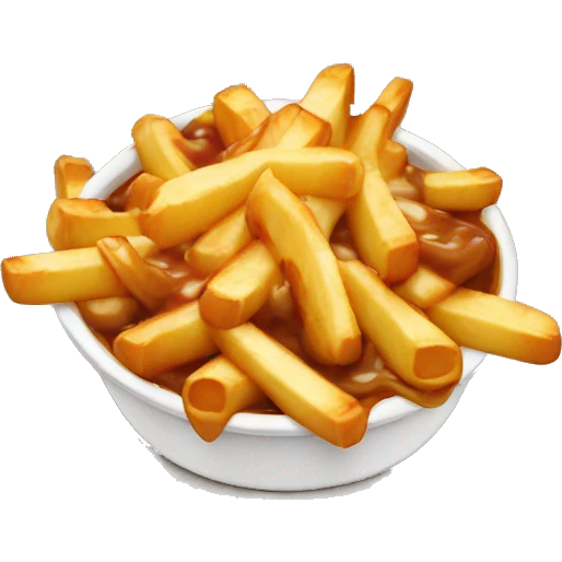 Poutine qui appelle  emoji
