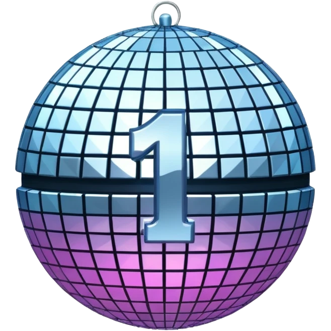 🪩 В виде цифры 1 emoji