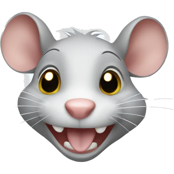 Happy rat emoji