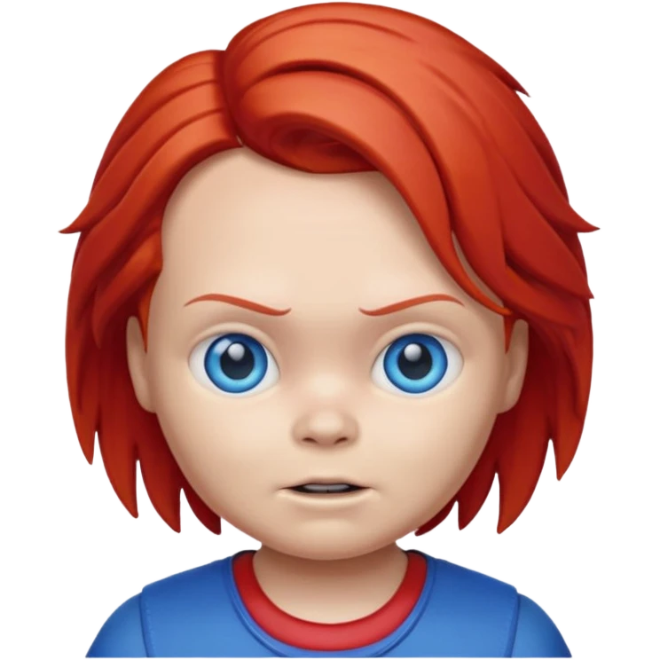 Un emojin de chuky emoji