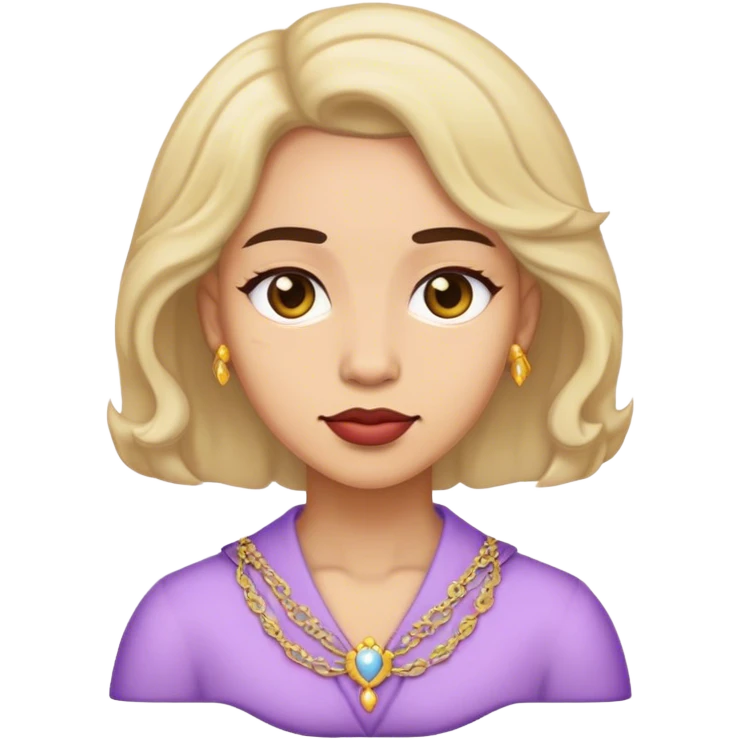 Man dressed like a woman emoji