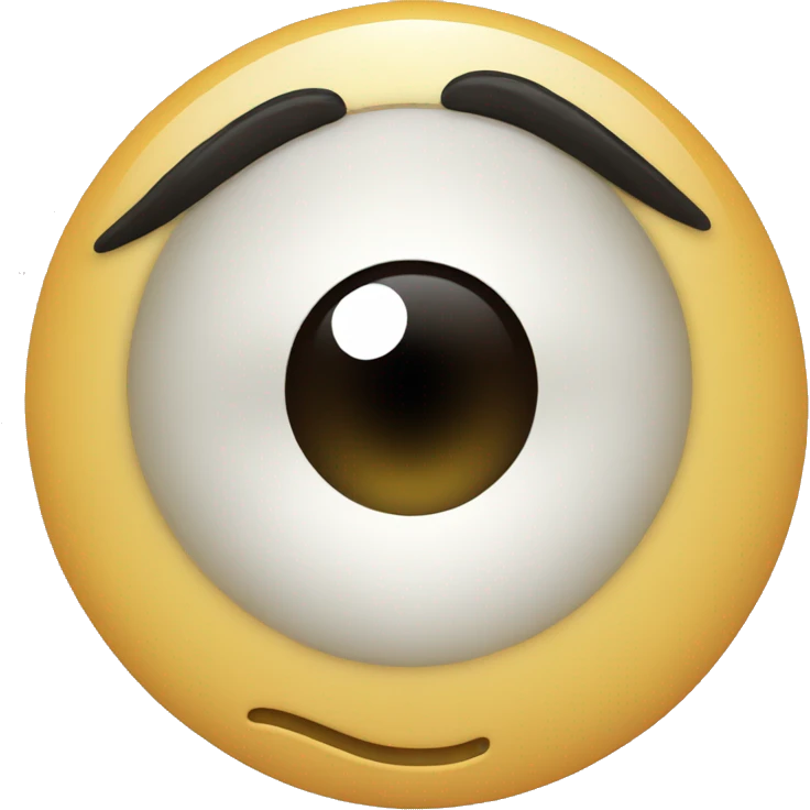 One eye half closed emoji
