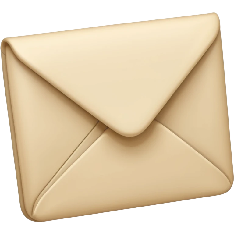Letter color pale beige creamy emoji