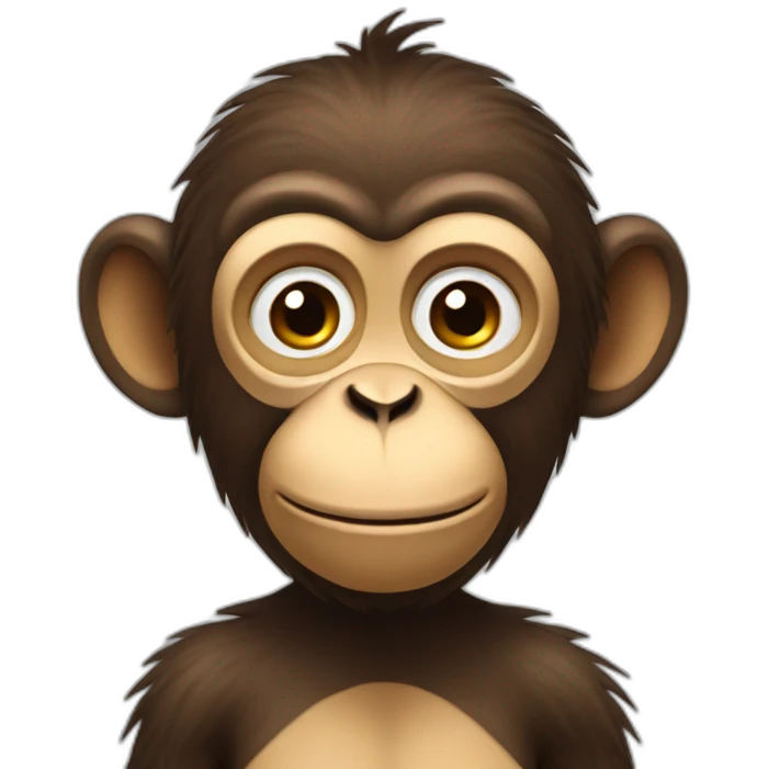 Very Confused monkey emoji