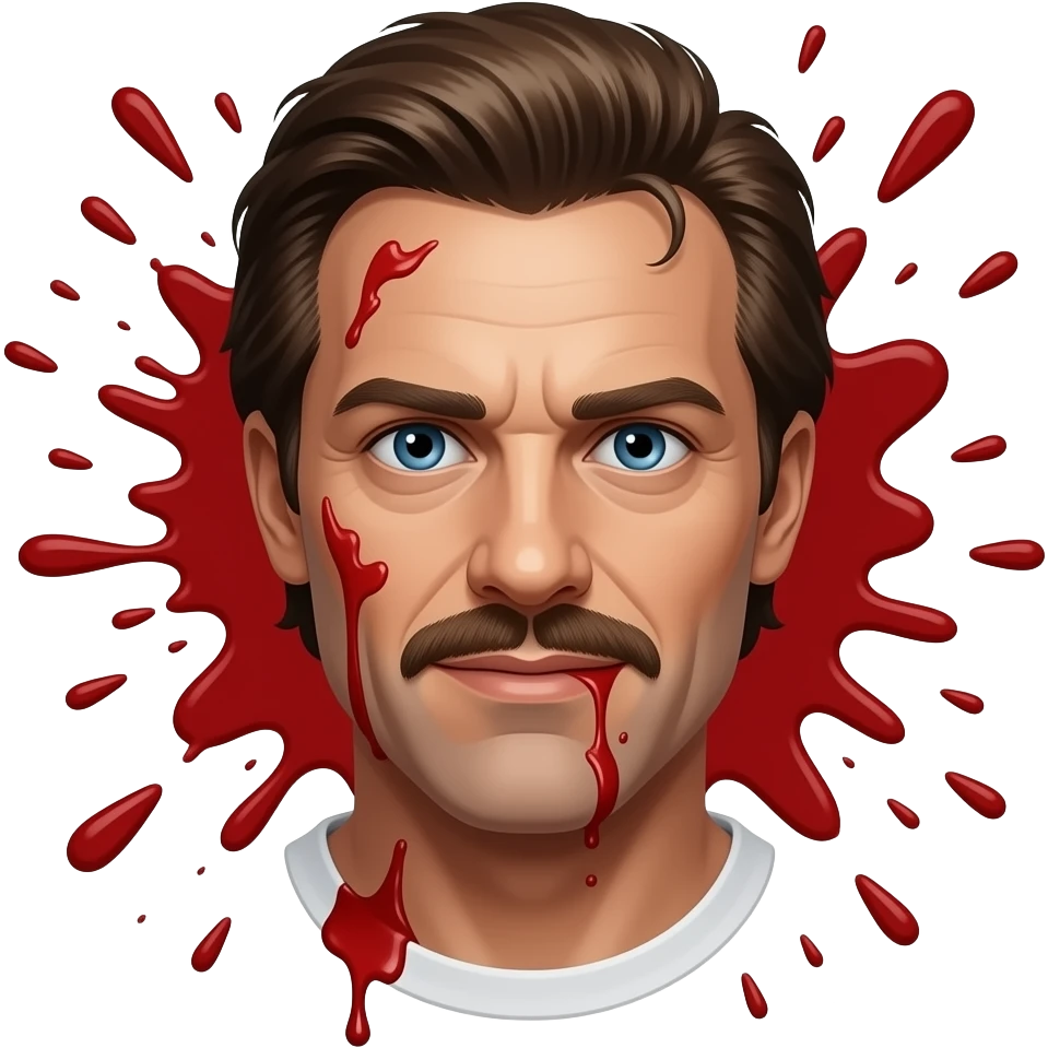 Dexter blood splatter emoji