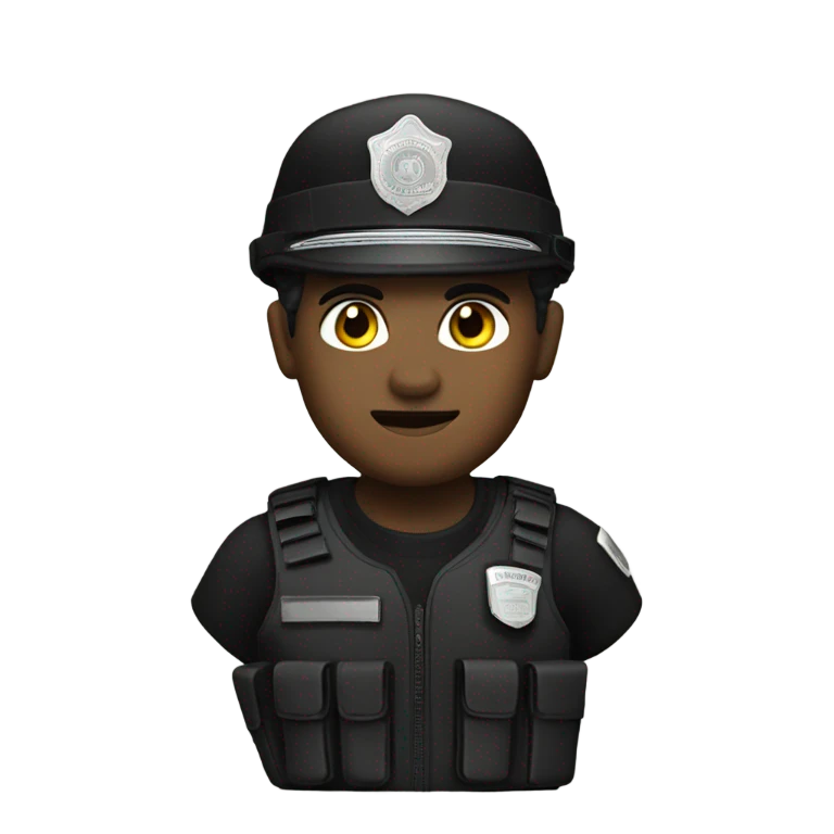 SWAT cop emoji