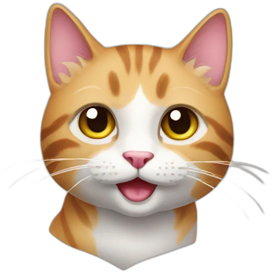 Funny cat  emoji