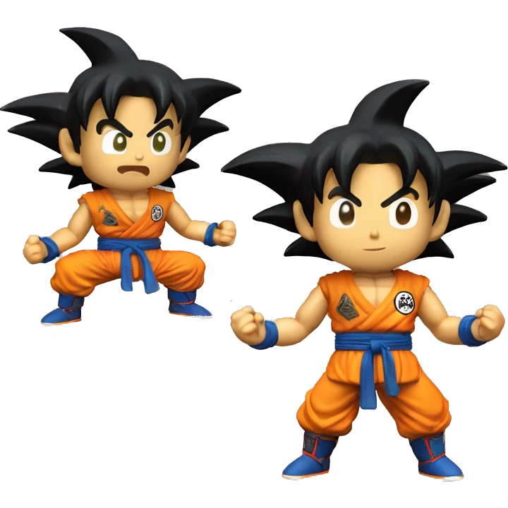 Son Goku figure emoji