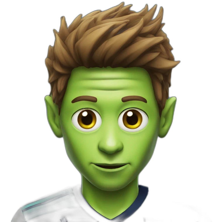 messi alien emoji
