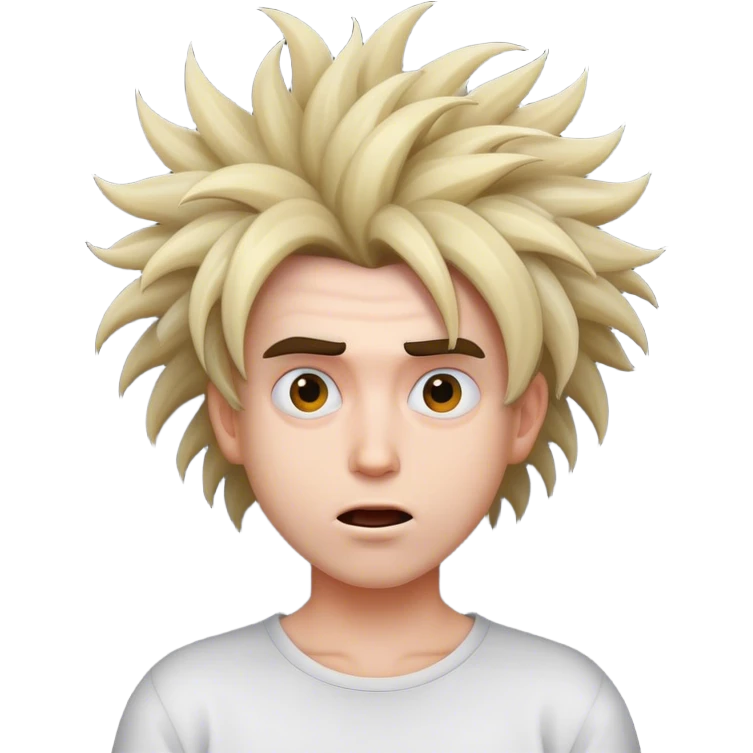 Tête folle emoji