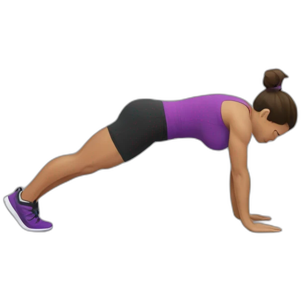 no crossfit burpee emoji