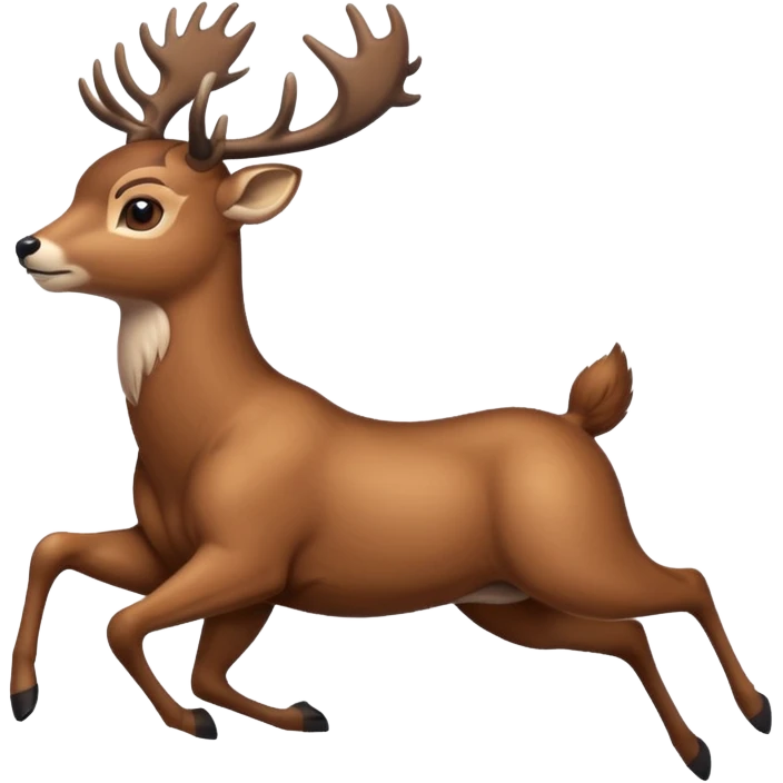 i just wanna fly deer emoji