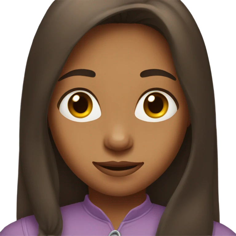 Girl with a horse face  emoji