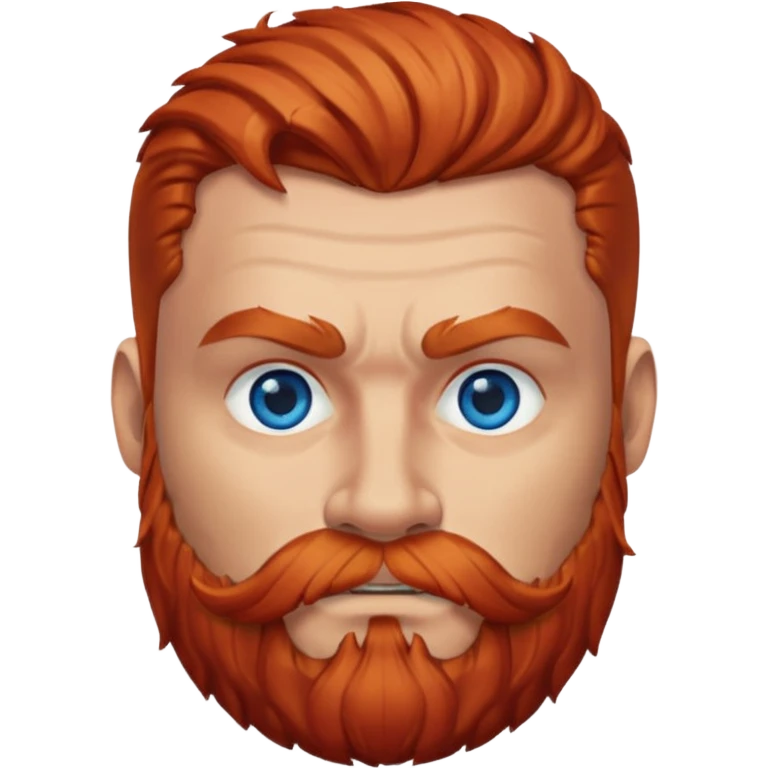 Viking rouge  emoji
