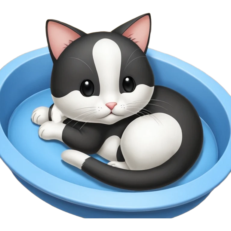 Шоколадный кот ловит мышь. emoji