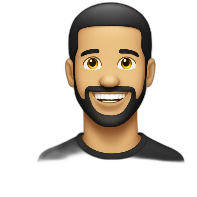 drake yellow teeth emoji