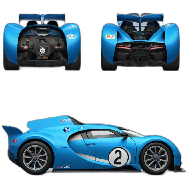 Bugatti bolide emoji