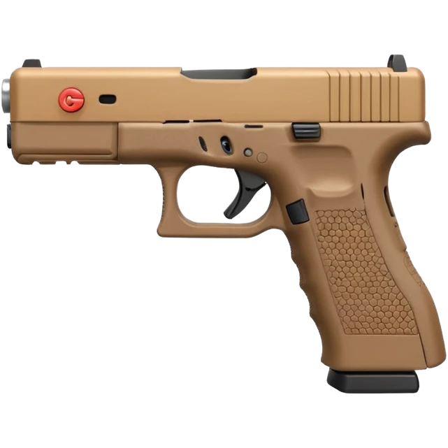 Tan Glock with a switch  emoji
