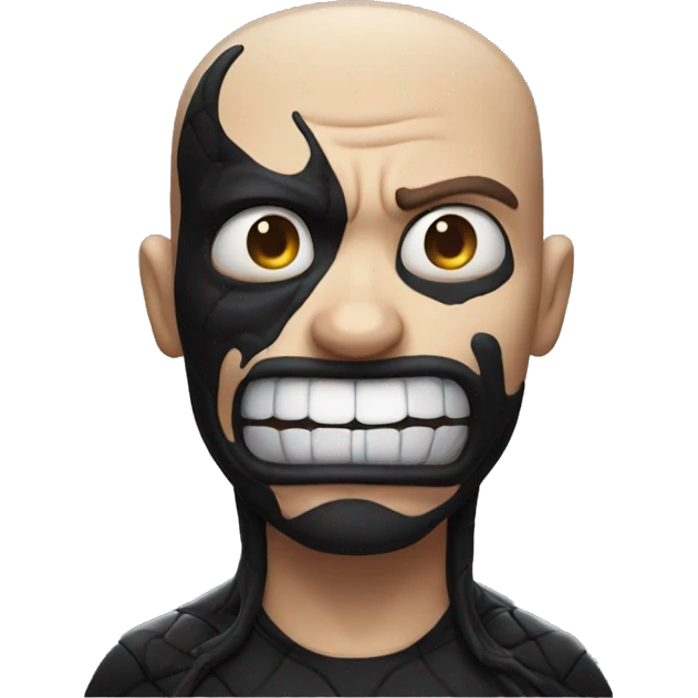 Venom frowning emoji