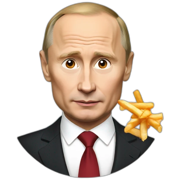 putin with a poutine emoji