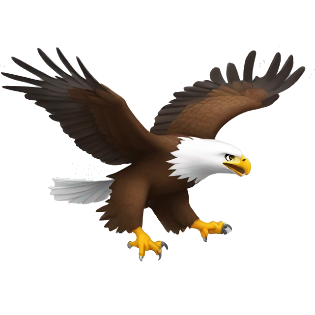 flying eagle emoji