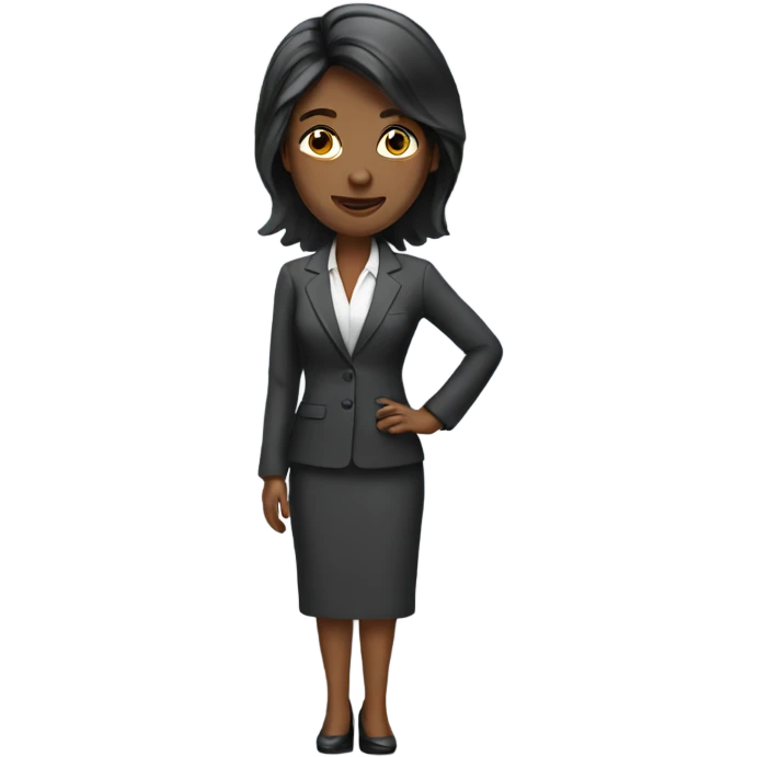 Business woman emoji