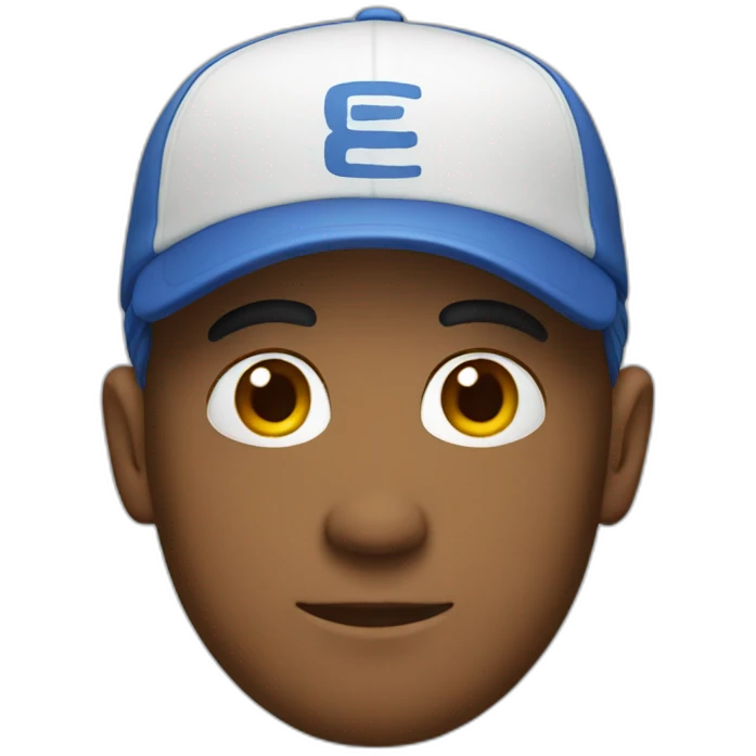 Head cap emoji