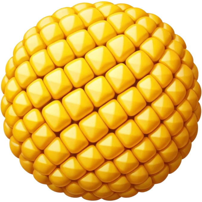 Corn ball emoji