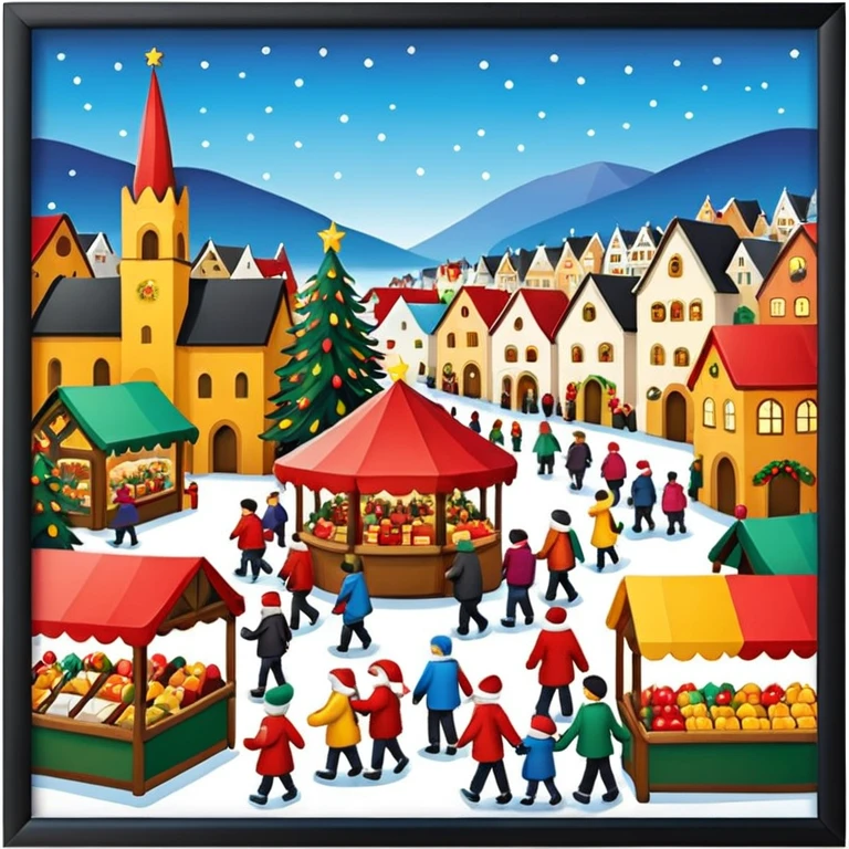 Christmas MArket emoji