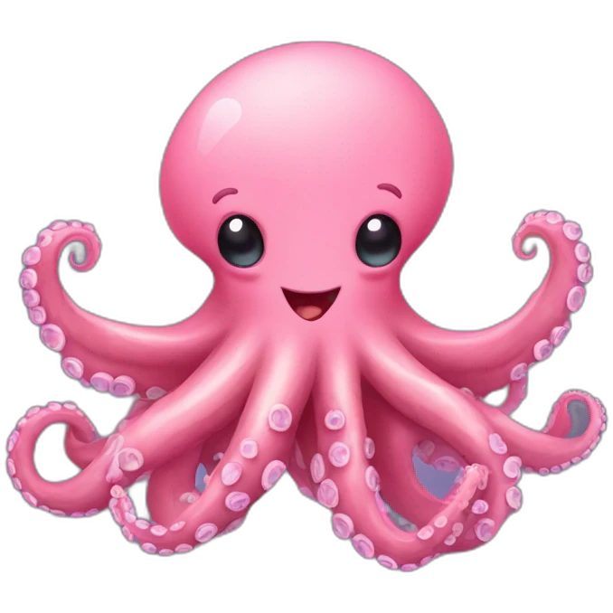octopus in love emoji