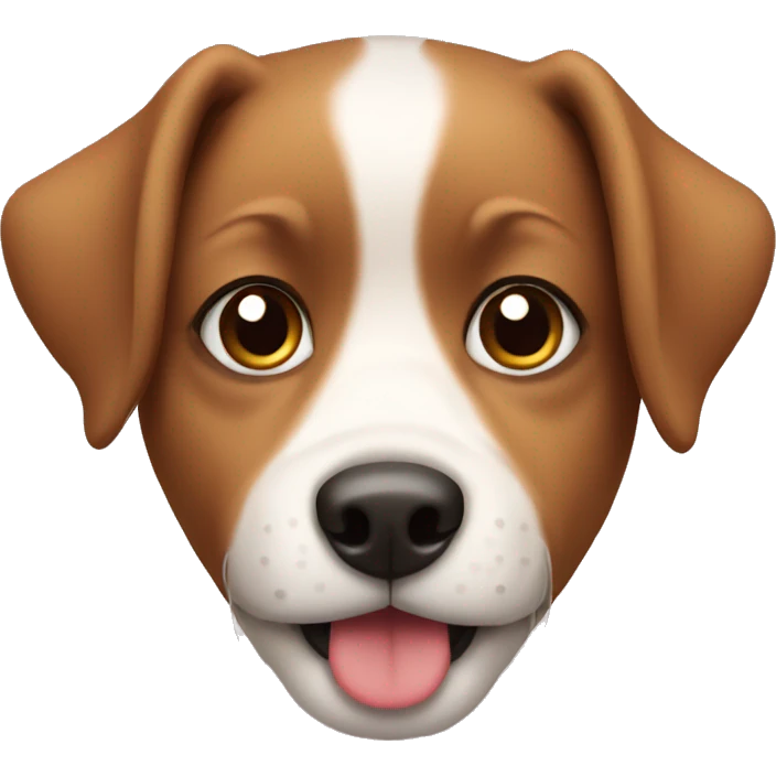 Cute dog emoji