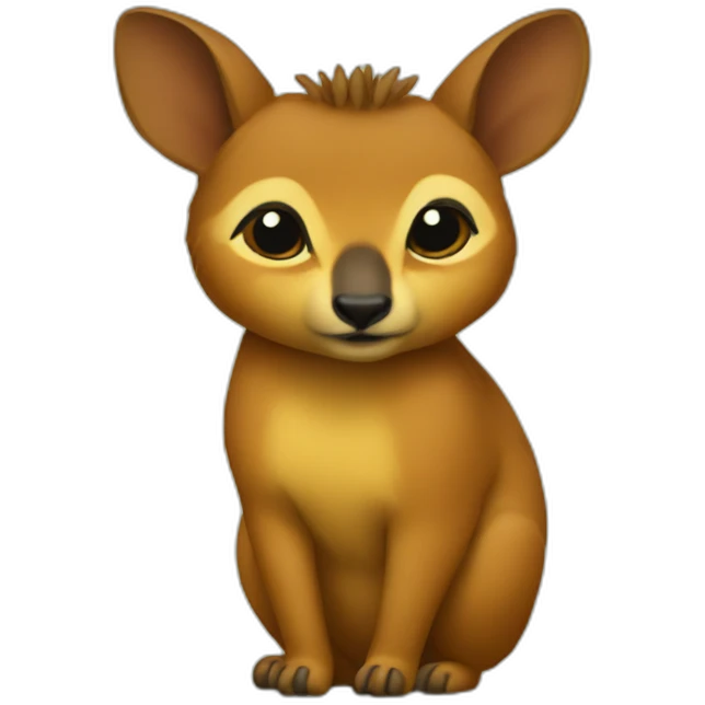 Pudú emoji