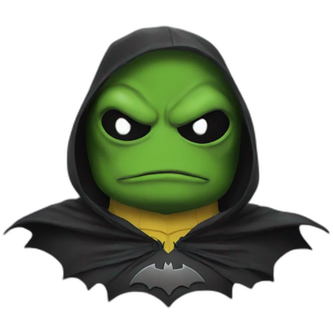 pepe batman emoji