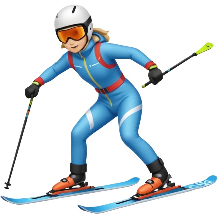 skiing  emoji