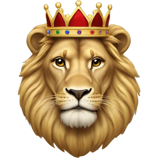 crown on lion emoji