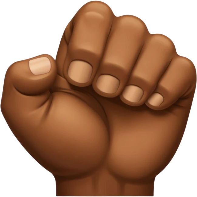 Bite one's fist emoji