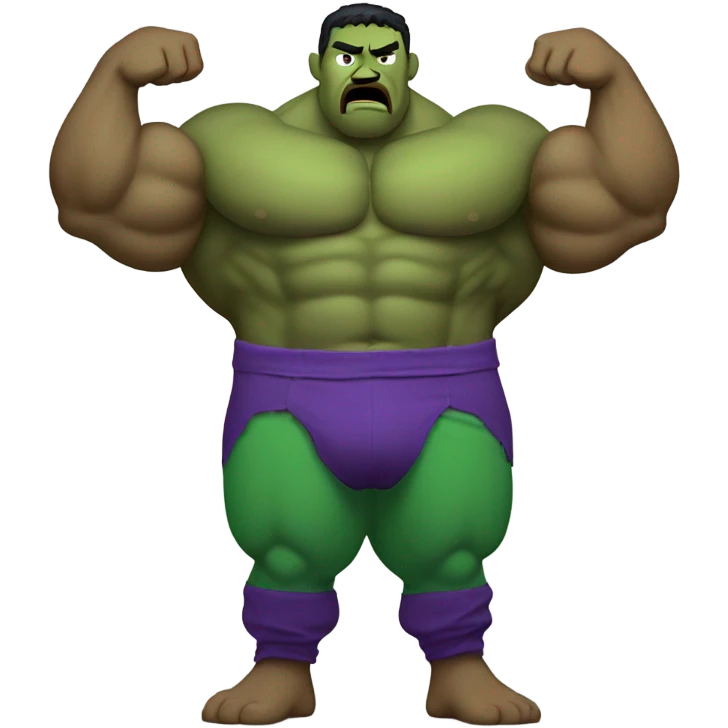 Thug Hulk emoji