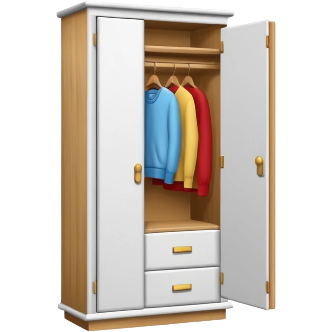 Un armario moderno  emoji