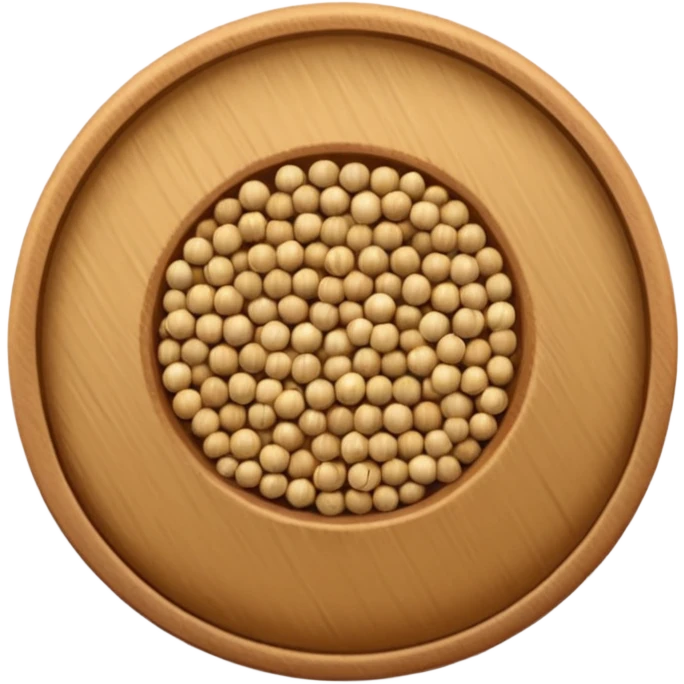 loose coriander seeds, round, beige to light brown, dry ribbed texture, subtle earthy tones, slightly ridged, varied size, natural whole spice, soft lighting, transparent background, emoji scale emoji