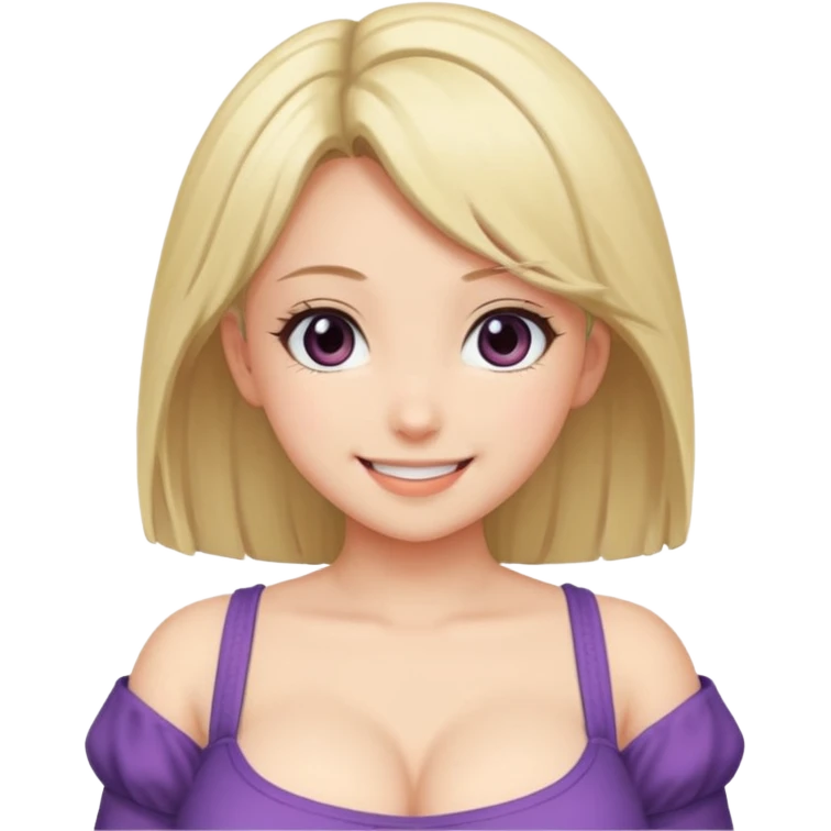 horny Big tit anime girl profile picture lila emoji