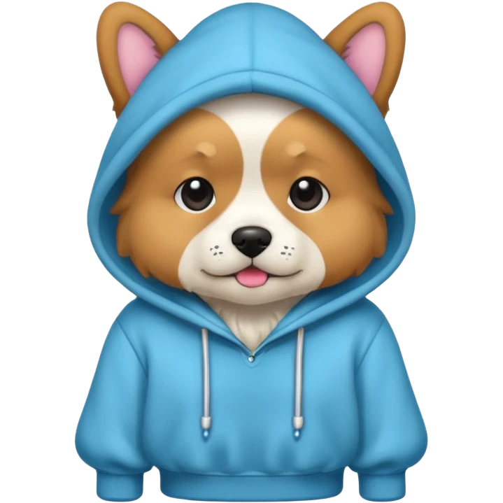 dog hoodies emoji