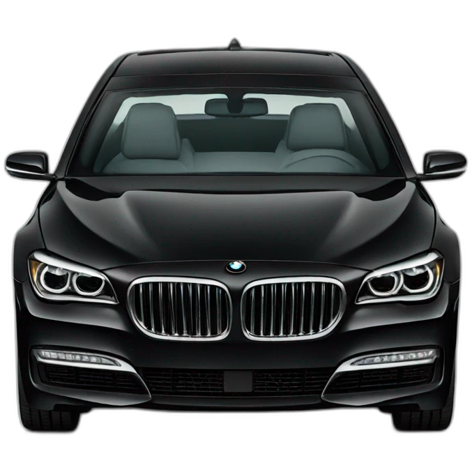 BMW 7 Series black emoji