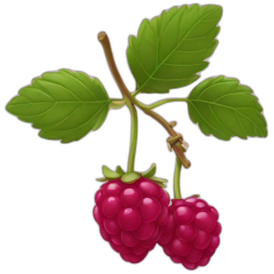 Une Framboise toute seul emoji