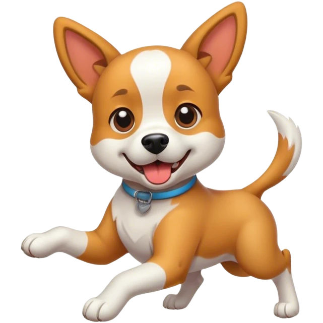 Dog doing the griddy  emoji